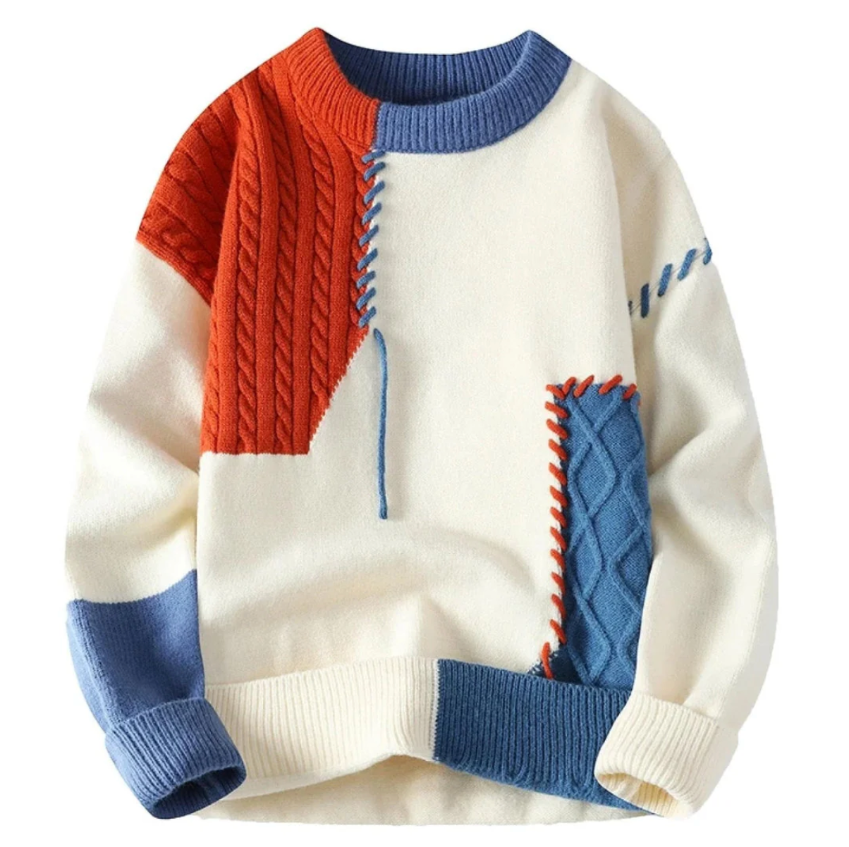 Julien™ | Patchwork-tröja