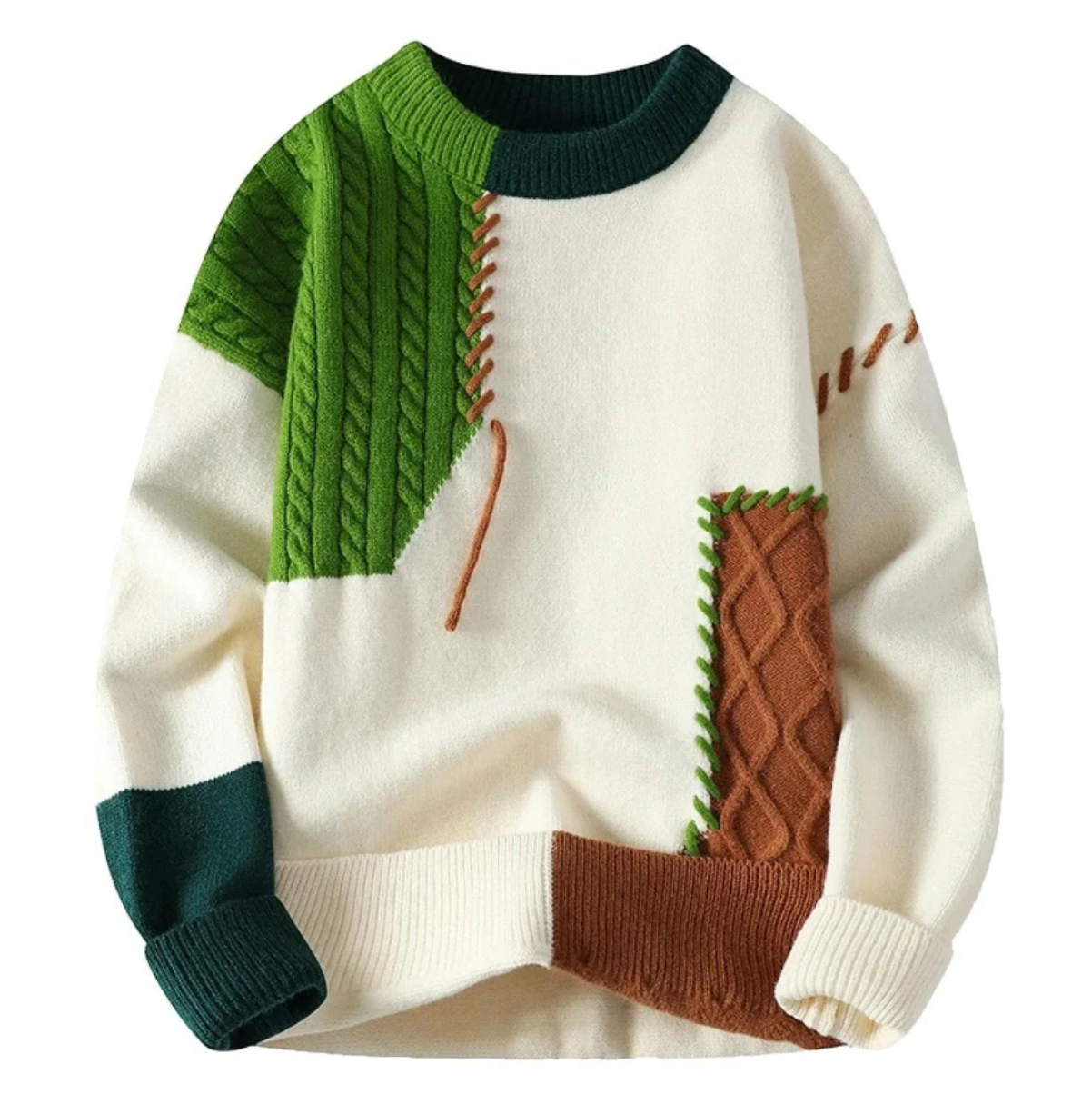 Julien™ | Patchwork-tröja